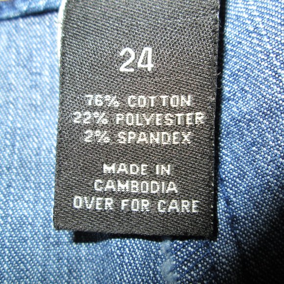 Venezia (Lane Bryant) Denim Skorts - Picture 4 of 4